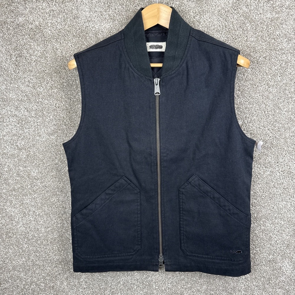 Taylor Stitch Workhorse Vest in coal